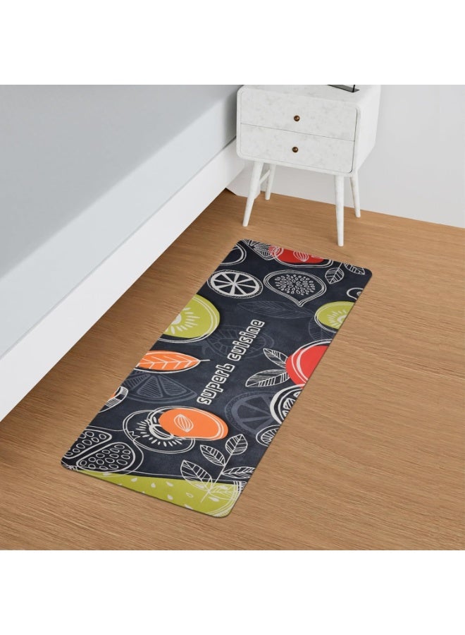 Toshionics 2-in-1 Multipurpose Carpet Kitchen Runner (Pack of 2) | Bedside Runner Rug | Non-Slip Floor Mat for Bedroom, Living Room & Entrance | Soft Absorbent Anti-Skid Carpet Mat (40x60 cm & 40x120 cm) - Image 2